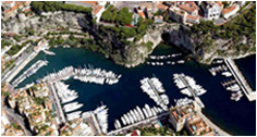 Le port de Fontvieille de Monaco